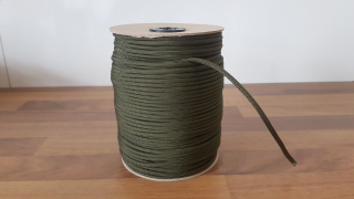 Paracord 550 - ZELENÁ - KHAKI